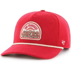 NWT Unisex Stoney Clover Lane x ‘47 Scarlet San Francisco 49ers Adjustable Hat